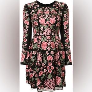 Needle & Thread Embroidery Rose Prom Dress